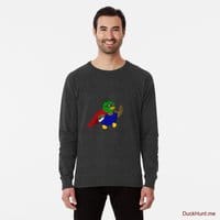 Alive Boss Duck Charcoal Lightweight Sweatshirt