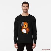 Mechanical Duck Black Lightweight Sweatshirt