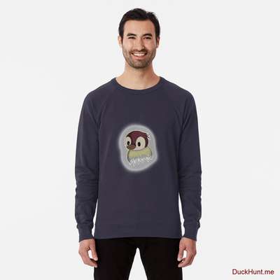 Ghost Duck (foggy) Navy Lightweight Sweatshirt image
