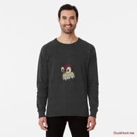 Ghost Duck (fogless) Charcoal Lightweight Sweatshirt
