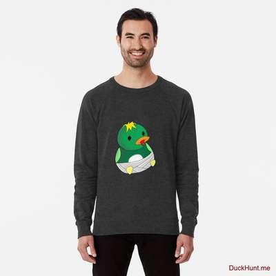 Baby duck Charcoal Lightweight Sweatshirt image