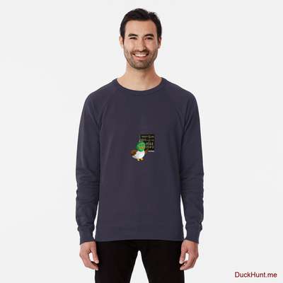 Prof Duck Navy Lightweight Sweatshirt image