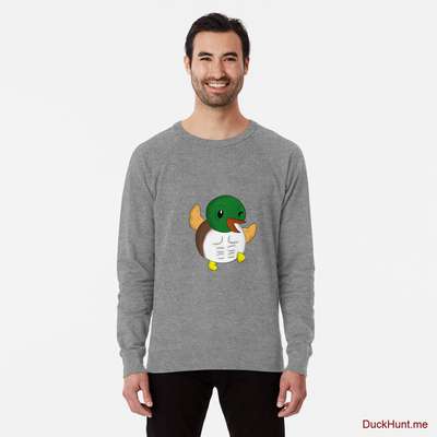 Super duck Grey Lightweight Sweatshirt image
