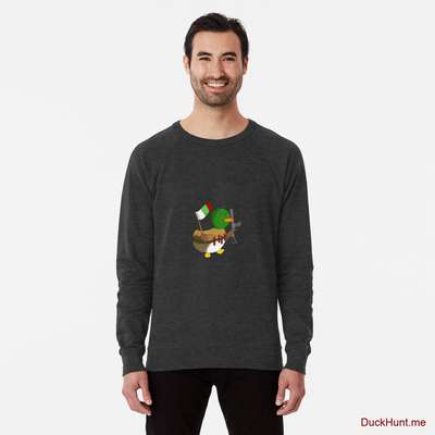 Kamikaze Duck Charcoal Lightweight Sweatshirt image