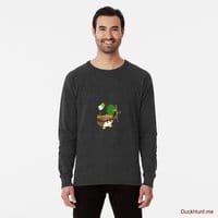 Kamikaze Duck Charcoal Lightweight Sweatshirt