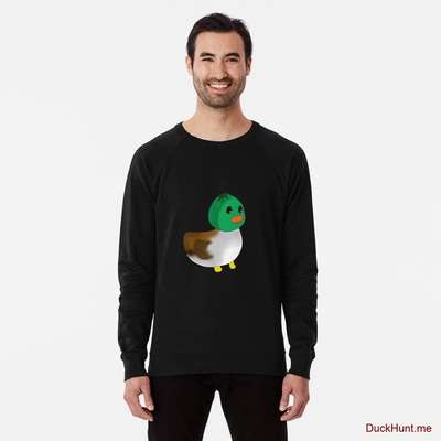 Normal Duck Black Lightweight Sweatshirt image