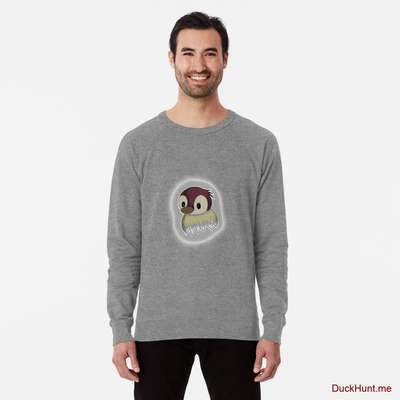 Ghost Duck (foggy) Grey Lightweight Sweatshirt image