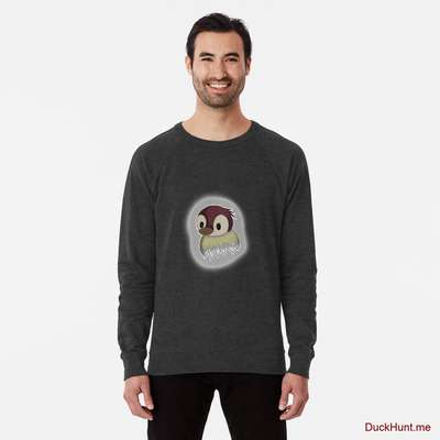 Ghost Duck (foggy) Charcoal Lightweight Sweatshirt image