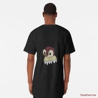 Ghost Duck (fogless) Black Long T-Shirt (Back printed)