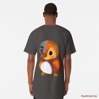 Mechanical Duck Charcoal Heather Long T-Shirt (Back printed)