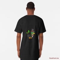 Golden Duck Black Long T-Shirt (Back printed)