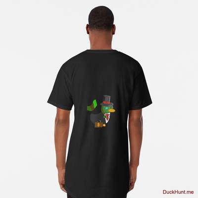Golden Duck Black Long T-Shirt (Back printed) image