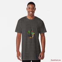 Golden Duck Charcoal Heather Long T-Shirt (Front printed)