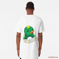 Baby duck White Long T-Shirt (Back printed)