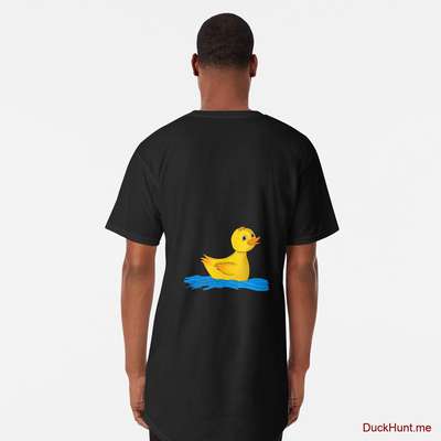 Plastic Duck Black Long T-Shirt (Back printed) image
