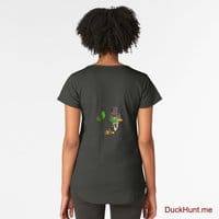 Golden Duck Coal Premium Scoop T-Shirt (Back printed)