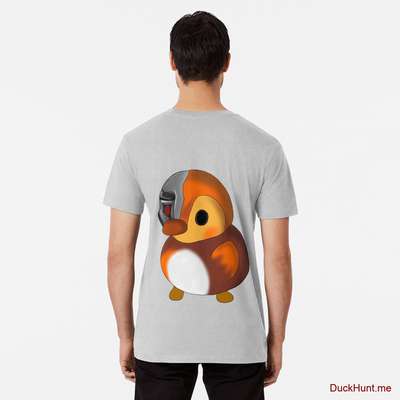 Mechanical Duck Dark Grey Premium T-Shirt (Front printed) image