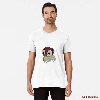 Ghost Duck (fogless) White Premium T-Shirt (Front printed) image