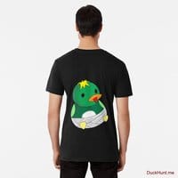 Baby duck Black Premium T-Shirt (Back printed)