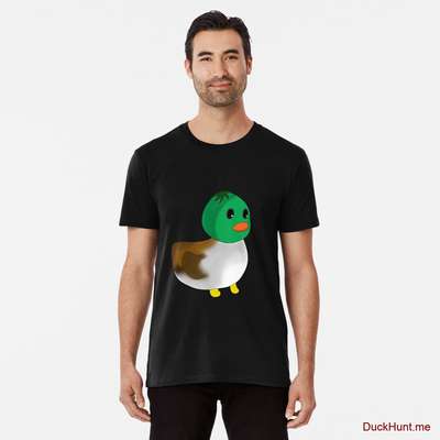 Normal Duck Black Premium T-Shirt (Front printed) image