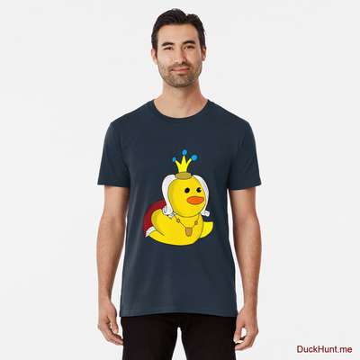 Royal Duck Navy Premium T-Shirt (Front printed) image