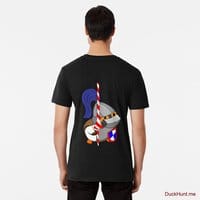 Armored Duck Black Premium T-Shirt (Back printed)