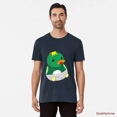 Baby duck Navy Premium T-Shirt (Front printed) image