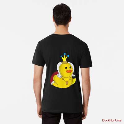 Royal Duck Black Premium T-Shirt (Back printed) image