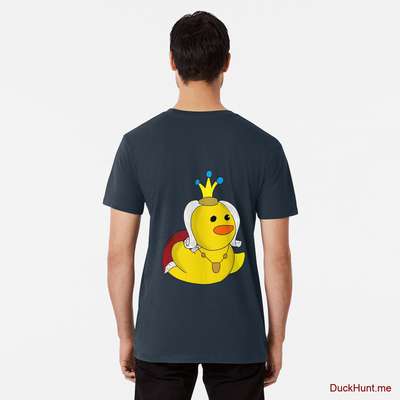 Royal Duck Navy Premium T-Shirt (Back printed) image