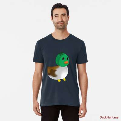 Normal Duck Navy Premium T-Shirt (Front printed) image