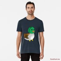 Normal Duck Navy Premium T-Shirt (Front printed)