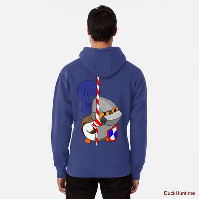 Armored Duck Blue Pullover Hoodie (Back printed) image