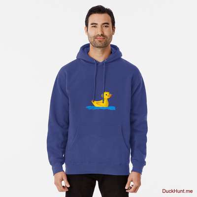 Plastic Duck Blue Pullover Hoodie (Front printed) image