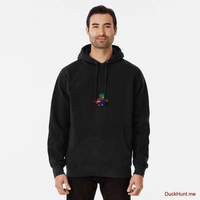 Dead DuckHunt Boss (smokeless) Black Pullover Hoodie (Front printed) image