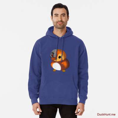 Mechanical Duck Blue Pullover Hoodie (Front printed) image