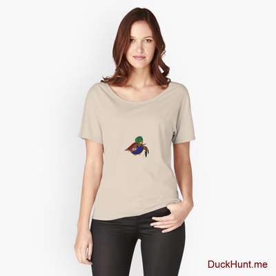 Dead DuckHunt Boss (smokeless) Creme Relaxed Fit T-Shirt (Front printed) image