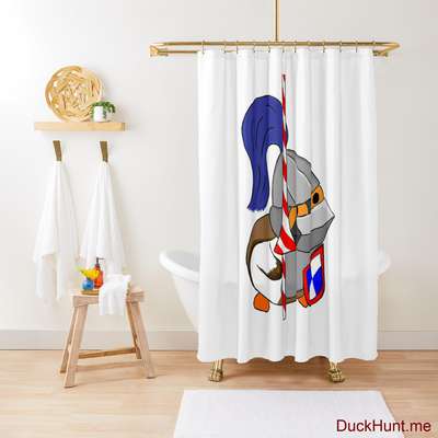 Armored Duck Shower Curtain image