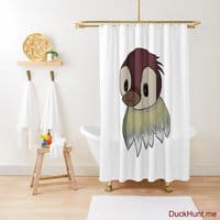 Ghost Duck (fogless) Shower Curtain
