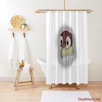 Ghost Duck (foggy) Shower Curtain