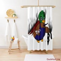 Dead Boss Duck (smoky) Shower Curtain