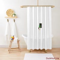 Prof Duck Shower Curtain