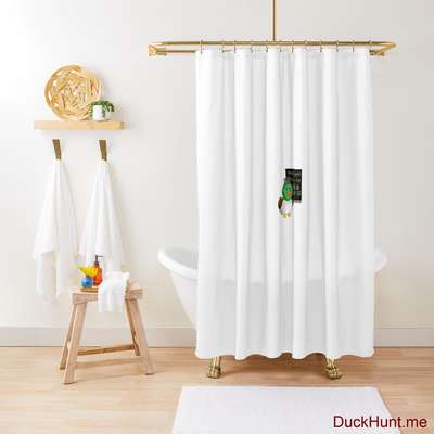 Prof Duck Shower Curtain image