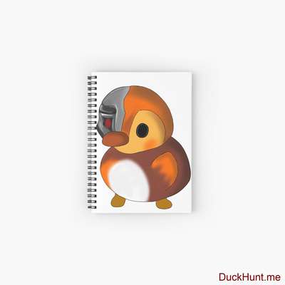 Mechanical Duck Spiral Notebook image
