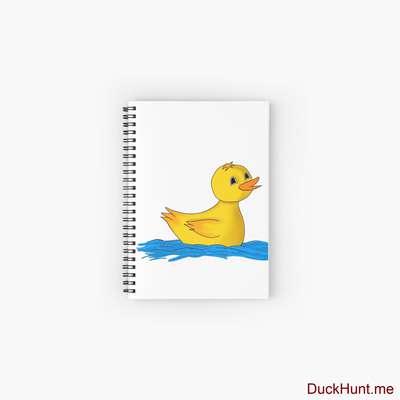 Plastic Duck Spiral Notebook image
