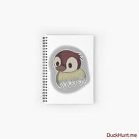 Ghost Duck (foggy) Spiral Notebook