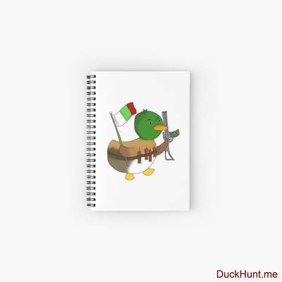 Kamikaze Duck Spiral Notebook image