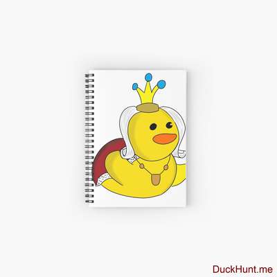 Royal Duck Spiral Notebook image