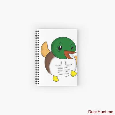 Super duck Spiral Notebook image