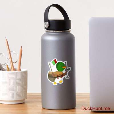 Kamikaze Duck Sticker image