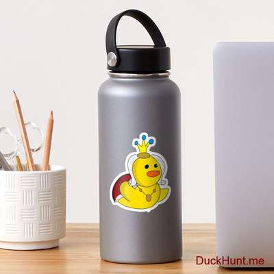 Royal Duck Sticker image